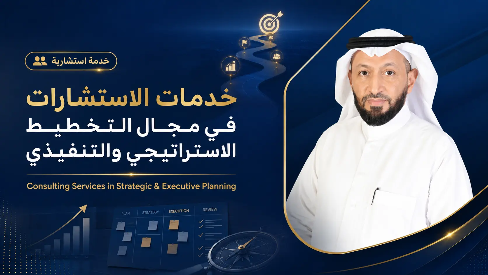 د. محمد العامري ومسار الاستشارات في التخطيط من تحليل الواقع إلى التنفيذ والتميز